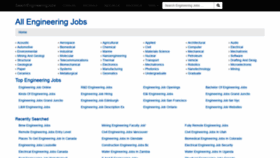 What Seachengineeringjobs.com website looked like in 2021 (3 years ago)