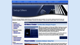 What Samlogic.net website looked like in 2021 (4 years ago)