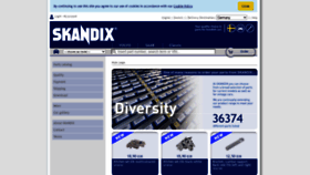 What Skandix.de website looked like in 2021 (3 years ago)