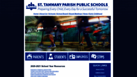 What Stpsb.org website looked like in 2021 (3 years ago)