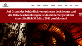 What Silberbergwerk.at website looked like in 2021 (3 years ago)