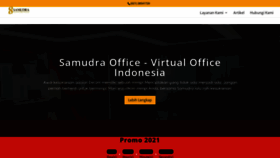 What Samudraoffice.com website looked like in 2021 (3 years ago)