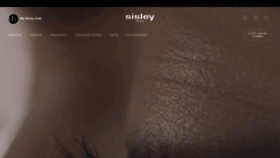 What Sisley-cosmetics.com website looked like in 2021 (4 years ago)