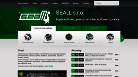 What Seall.cz website looked like in 2021 (3 years ago)