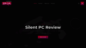 What Silentpcreview.com website looked like in 2021 (3 years ago)