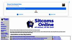 What Sitcomsonline.com website looked like in 2021 (3 years ago)