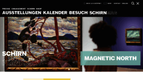 What Schirn.de website looked like in 2021 (3 years ago)
