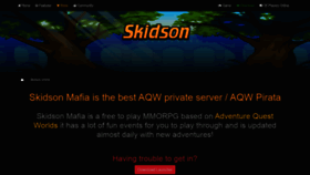 What Skidson.online website looked like in 2021 (3 years ago)