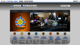 What Smkn1pungging.sch.id website looked like in 2021 (3 years ago)