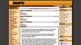 What Smarty.net website looked like in 2021 (3 years ago)