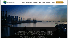 What Sentosagolf.com website looked like in 2021 (3 years ago)