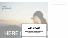What Self-portrait-studio.com website looked like in 2021 (3 years ago)