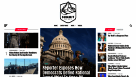 What Summit.news website looked like in 2021 (3 years ago)