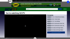 What Scvtv.com website looked like in 2021 (3 years ago)