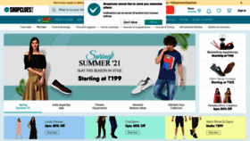 What Shopclues.com website looked like in 2021 (3 years ago)