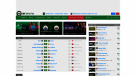 What Soccer365.ru website looked like in 2021 (3 years ago)