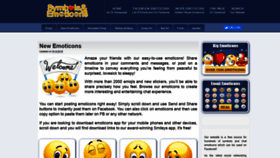 What Symbols-n-emoticons.com website looked like in 2021 (3 years ago)