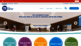 What Southernwater.co.uk website looked like in 2021 (3 years ago)