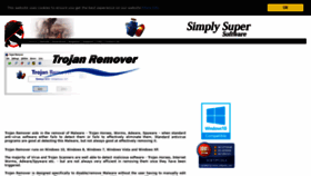 What Simplysup.com website looked like in 2021 (3 years ago)