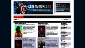 What Streamworld.ws website looked like in 2021 (3 years ago)