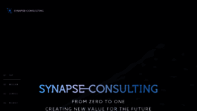 What Synapseconsulting.jp website looked like in 2021 (4 years ago)