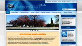 What Sankt-augustin.de website looked like in 2021 (3 years ago)