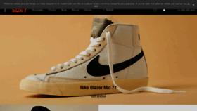 What Sizeofficial.es website looked like in 2021 (3 years ago)