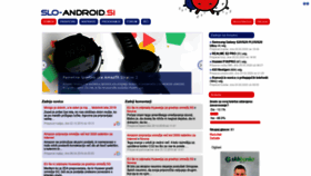 What Slo-android.si website looked like in 2021 (3 years ago)