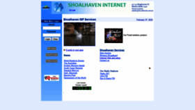 What Shoalhaven.net.au website looked like in 2021 (3 years ago)