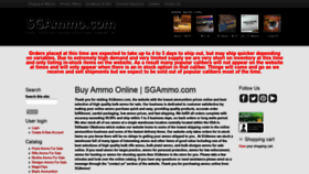 What Sgammo.com website looked like in 2021 (3 years ago)