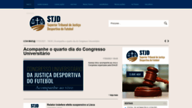 What Stjd.org.br website looked like in 2021 (3 years ago)