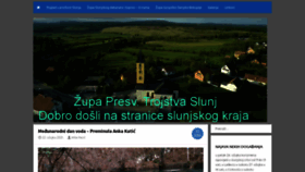 What Slunj-crkva.hr website looked like in 2021 (3 years ago)