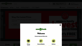 What Saveonfoods.com website looked like in 2021 (3 years ago)