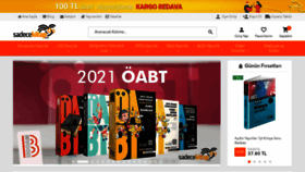 What Sadecekitap.com website looked like in 2021 (3 years ago)