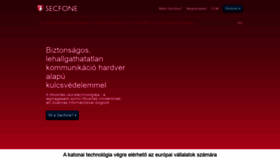 What Secfone.co.uk website looked like in 2021 (3 years ago)