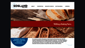 What Sosland.com website looked like in 2021 (3 years ago)