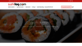 What Sushifaq.com website looked like in 2021 (5 years ago)