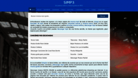 What Simp3s.app website looked like in 2021 (3 years ago)