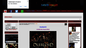 What Shadowrangers.net website looked like in 2021 (3 years ago)