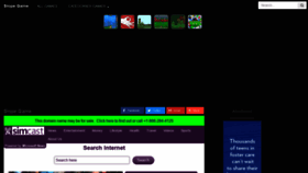 What Slopegame.games website looked like in 2021 (3 years ago)