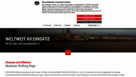 What Streicher-drillingtechnology.de website looked like in 2021 (4 years ago)
