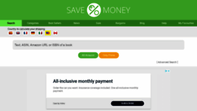 What Savemoney.es website looked like in 2021 (3 years ago)