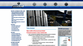 What Serto-bel.hr website looked like in 2021 (3 years ago)
