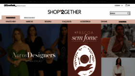 What Shop2gether.com.br website looked like in 2021 (3 years ago)