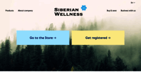 What Siberianhealth.com website looked like in 2021 (3 years ago)