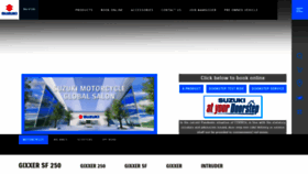 What Suzukimotorcycle.co.in website looked like in 2021 (4 years ago)