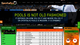 What Sportalys.net website looked like in 2021 (3 years ago)