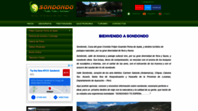 What Sondondo.com website looked like in 2021 (4 years ago)