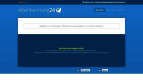 What Silbentrennung24.de website looked like in 2021 (3 years ago)