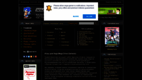 What Sega-gamer.ru website looked like in 2021 (3 years ago)